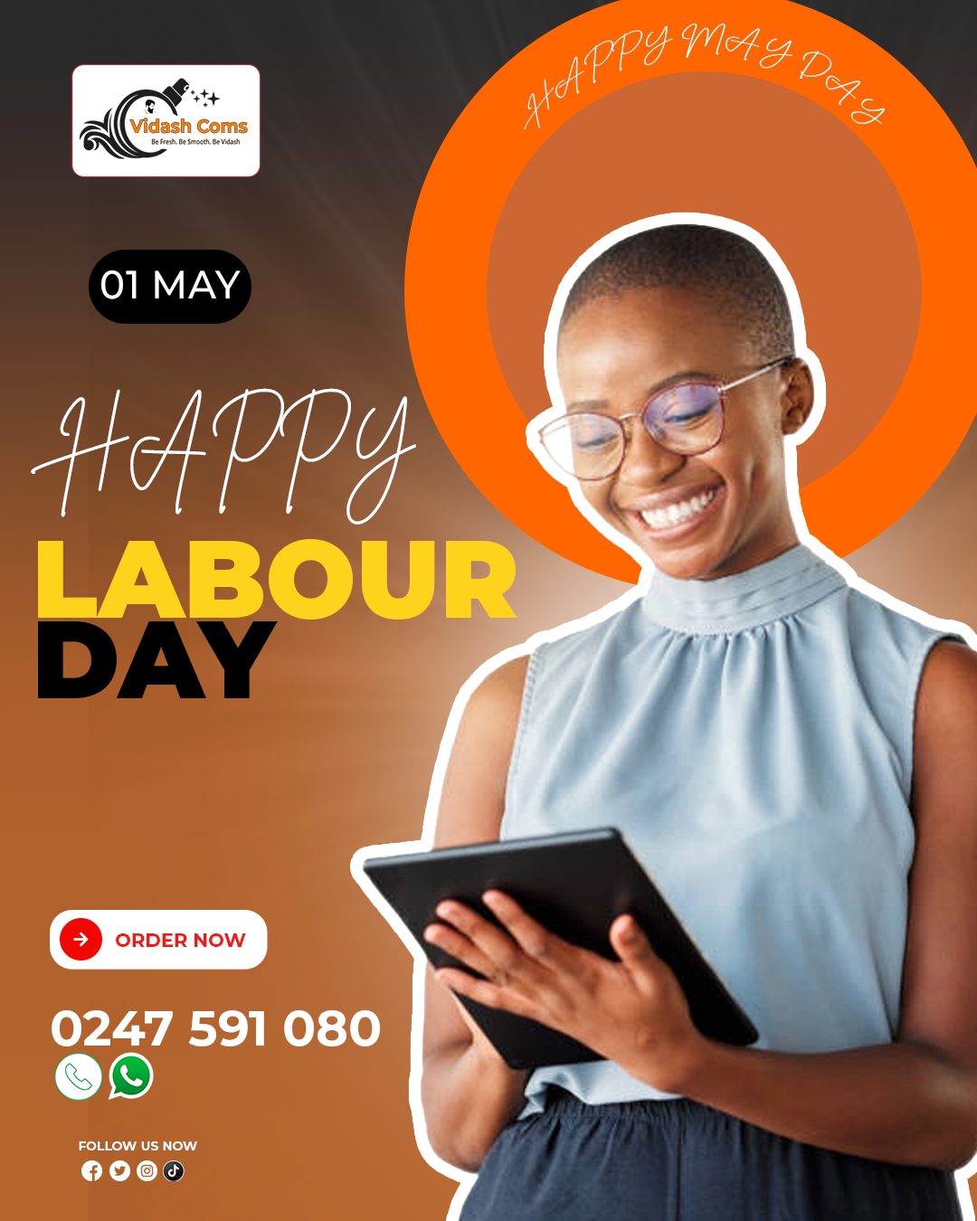Vidash Coms — Labour Day